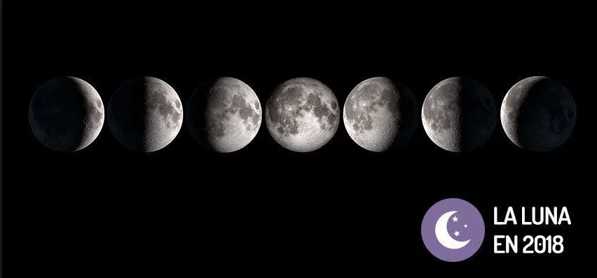 fases de la luna
